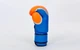 Перчатки для бокса и единоборств BAD BOY кожаные 5433 Blue-Silver-Orange 10 унций - изображение 3