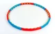Обруч массажный хула хуп Hula Hoop MAGNETIC SP-Planeta Sport 6003 диаметр 98 см Blue-Red - изображение 4