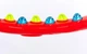 Обруч массажный хула хуп Hula Hoop MAGNETIC SP-Planeta Sport 6003 диаметр 98 см Blue-Red - изображение 7