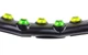 Обруч массажный хула хуп Hula Hoop MAGNETIC SP-Planeta Sport 6002 диаметр 97 см Black-Green - изображение 5