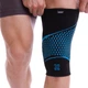 Наколенник эластичный Zelart Heming 1800 (1шт) M Black-Blue - изображение 2