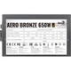 Блок питания AeroCool 650W AERO BRONZE (AERO BRONZE 650W) - изображение 4
