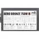 Блок питания AeroCool 750W AERO BRONZE (AERO BRONZE 750W) - изображение 4