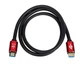Кабель Atcom HDMI - HDMI V 2.0, (M/M), 10 м, Black/Red (24910) - изображение 2