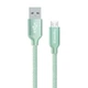 Кабель ColorWay USB - micro USB (M/M), 2.4 А, 2 м, Mint (CW-CBUM009-MT) - зображення 1