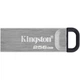 USB флеш накопитель Kingston 256GB DT Kyson Silver/Black USB 3.2 (DTKN/256GB) - изображение 1
