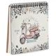 Блокнот Sketchbook Let`s travel all over the world together квадратный 16,7х18 см (BDK_18L027) - изображение 1