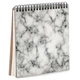 Блокнот Sketchbook Белый мрамор квадратный 16,7х18 см (BDK_17A103) - изображение 1