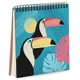 Блокнот Sketchbook Туканы квадратный 16,7х18 см (BDK_EX006) - изображение 1