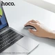 Беспроводная складная компьютерная мышь HOCO foldable USB wireless 2.4G mouse DI03 Black-silver (Di03) 1200DPI - изображение 5