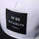 Кепка Снепбек Brooklyn 86 (Бруклин) с прямым козырьком Белый, Унисекс WUKE One size - изображение 3