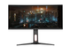 Монитор 2E 29.5" G3020B (2E-G3020B-01.UA) VA Black Curved; 2560х1080 (200 Гц), 5 мс, 444 кд/м2, DisplayPort, 3хHDMI, динамики - изображение 2