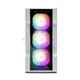 Корпус 1stPlayer T3-G-4F1-W-WH White без БЖ - изображение 3