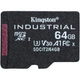 Карта памяти Kingston 64GB microSDXC class 10 UHS-I V30 A1 (SDCIT2/64GBSP) - изображение 1