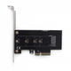 Контроллер PCIe to M.2 22 mm low profile Gembird (PEX-M2-01) - изображение 2