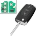 Ключ зажигания, чип ID48 1J0959753DA, 3 кнопки, для Volkswagen, Seat, Skoda - изображение 2