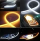 Гибкие трубчатые ходовые огни с режимом поворота DRL LED, 2шт 60см - изображение 2