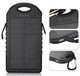 Повербанк Power Bank Solar 30000 mAh мобільне зарядне із сонячною панеллю та лампою (Sm857475) - зображення 2