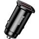 Автомобильное зарядное устройство Baseus Square Metal QC 3.0 30 W 2 USB Black - изображение 1
