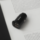 Автомобильное зарядное устройство Baseus Square Metal QC 3.0 30 W 2 USB Black - изображение 4