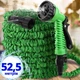 Шланг для полива X-hose 52,5 м Зелёный садовый поливочный с распылителем для воды на 7 режимов - изображение 1
