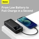 Павербанк Baseus Bipow 30000 mAh 20W 3A PowerBank Чорний - зображення 12