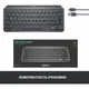 Клавіатура Logitech MX Keys Mini Wireless Illuminated Graphite (920-010501) - зображення 8