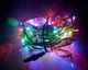 Гирлянда "шнурок уличный GooD" 100 LED (белый кабели) цветная 10м - изображение 1