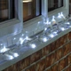 Гірлянда "шнурок вуличний GooD" 100 LED (білий кабелі) біла 10м - зображення 2