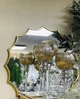 Зеркало Mayco Звезда в золотой раме h60*60 см металл (18JY203) - изображение 8