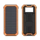 Солнечный повербанк iBattery YD-888KW с беспроводной зарядкой QI и фонариком 30000 mAh orange - изображение 14