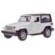 Автомодель Автопром Jeep Wrangler белая 1:42 (4307/4307-3) (10-558250) - изображение 1