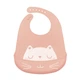 Дитячий нагрудник CUMENSS Cat Pink силіконовий слюнявчик з кишенею для малюків (K/OPT1_7178-26318) - зображення 1