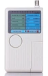 Тестер сетевого кабеля для локальной сети RJ45 / RJ11 / USB / BNC Кабель LAN Cat5 Тест диагностика (667062262) Белый - изображение 1