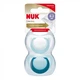 Пустышка Nuk Genius +0 мес 2 шт. серая (3952953) - изображение 2