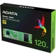 Накопитель SSD M.2 2280 120GB ADATA (ASU650NS38-120GT-C) - изображение 2