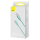 Кабель для швидкого заряджання Baseus Jelly Liquid Silica Gel Charging Data Cable USB to Lightning 2.4A 1.2m Green (CAGD000006) - зображення 7