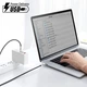 Кабель для быстрой зарядки BASEUS Type-C to Type-C Cafule Series Metal Data Cable |1m, 5A, 100W, PD| Black (CATJK-C01) - изображение 4