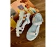 Босоножки Jeffrey Campbell 38 голубые - изображение 1