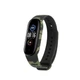 Силиконовый ремешок MRK для фитнес браслета Xiaomi Mi Band 6/5 с рисунком камуфляж хаки (mrk3094) - изображение 4