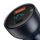 Автомобільний зарядний пристрій Baseus Particular Digital Display PPS Dual Quick Charger 65W USB Type-C Grey (CCKX-C0G) - зображення 4