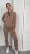 Fashions • Костюм женский теплый спортивный Фелиция Fashions 50-52 капучино (7650-бр-фг) - изображение 3