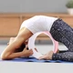 Колесо для йоги и фитнеса Springos Dharma YG0019 Pink/White - изображение 3