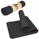 Коврик (мат) для йоги и фитнеса Springos TPE 6 мм YG0016 Black - изображение 2