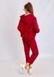 Стильный свободный костюм (худи, штаны) демисезонный Ballet Grace 05750 Бордовый, M-L - изображение 2
