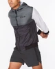 Мужская спортивная куртка 2XU, Contender Windbreaker, S, серый/черный/белый - изображение 4
