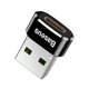 Перехідник Baseus Mini Type-C female to USB male Чорний (CAAOTG-01) - зображення 7