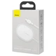 Зврядка Qi BASEUS Light Magnetic Wireless Charger (suit for IP12 with Type - C cable) |15W| (WXQJ-02} Колір White - зображення 2