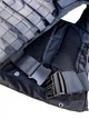 Плитоноска ВСУ черная, жилет разгрузочный molle для бронепластин ткань Cordura Кордура, чехол под бронежилет - изображение 7