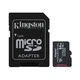 Карта пам'яті Kingston 64GB microSDXC class 10 UHS-I V30 A1 (SDCIT2/64GB) - изображение 1